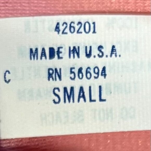 ‘Improved Living’ Vintage Pink Coquette Girl Pull-Over Night Gown Size Small - Picture 8 of 9